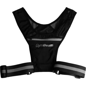 Reflexní vesta Pulse - GymBeam Velikost: L/XL, Barva: černá