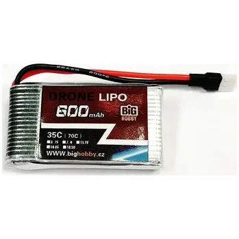 Li-pol baterie DRONE LIPO 600mAh 1S 35C (70C)