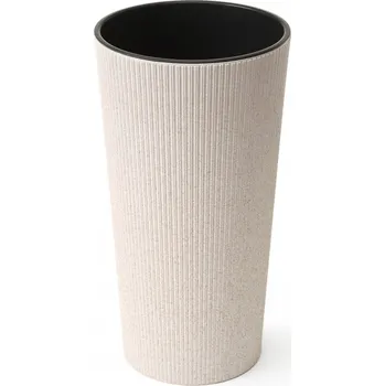Zahrada Lamela LAMELA, květináč LILIA ECO JUMPER, průměr 250 mm, výška 465 mm, bílý