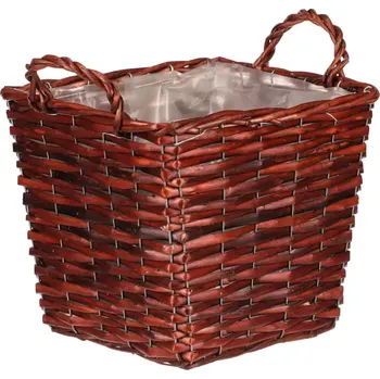 Květináč Obal proutěný OV4048 BR-DK - SLEVA 3% s kodem radost25