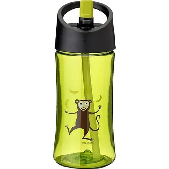 Carl Oscar Water Bottle - Dětská láhev na vodu 0,35 L, limetková