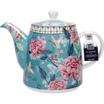 Konvice na čaj Čajová konev Teal Floral