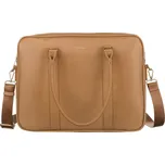 Peterson Tmavě béžová business taška PTN 1429 Velikost: ONE SIZE