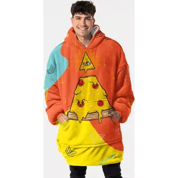 The Holy Pizza Huggie - Mikinová deka