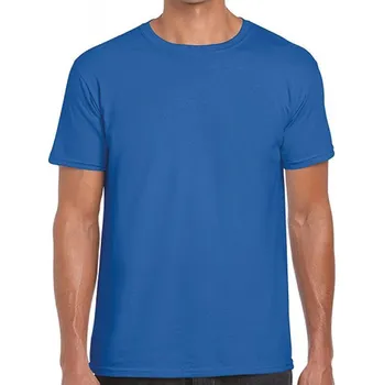 Pánské tričko Měkčené tričko Gildan SoftStyle s krátkým rukávem 150g/m Barva: modrá královská, Velikost: 3XL G64000