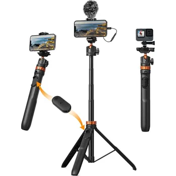 K&F 1.58m Phone Selfie Stick Tripod MS08