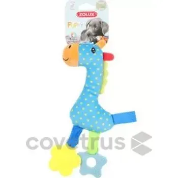 Hračka pro psa Hračka pes PUPPY Rio Žirafa plyš modrá Zolux (expedice za 48 hodin)