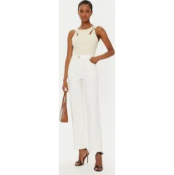 Pánské oblečení Marciano Guess Kalhoty z materiálu 4BGA02 7173A Écru Regular Fit 25_30