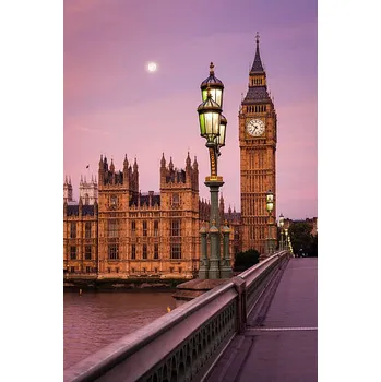 Plakát Plakát, Obraz - Moon over London, Jorg Greuel