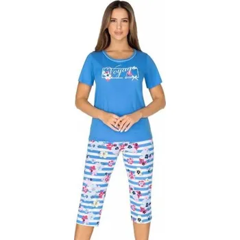 Dámské pyžamo Dámské pyžamo 981 REGINA modrá M