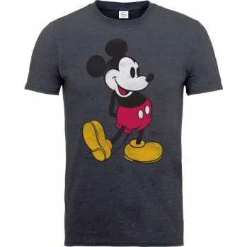 Pánské oblečení Merch Disney: Tričko Mickey Mouse Vintage L