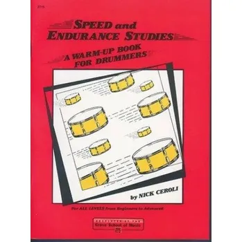 Nick Ceroli: Speed and Endurance Studies (noty na bicí)