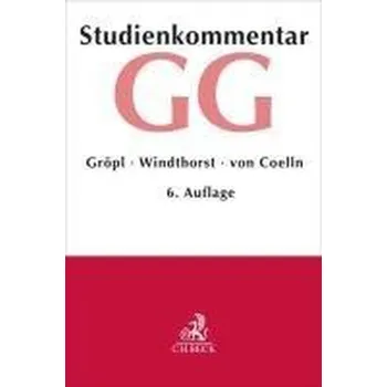 Učebnice Grundgesetz - Gröpl, Christoph [DE] (2024, Brožovaná, C.H. Beck)