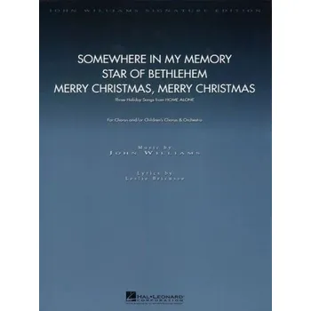 John Williams: 3 Holiday Songs from Home Alone (noty pro symfonický orchestr, partitura)
