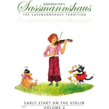 Egon Sassmannshaus: Early Start 2 - ENG/FR (noty na housle)