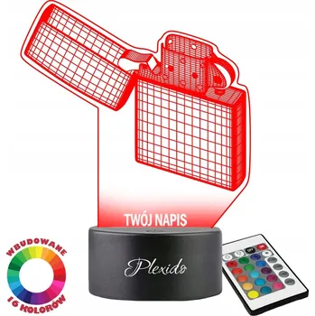 Lampička Plexido vícebarevná Noční lampa