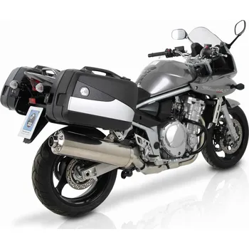 Zavazadlo na motocykl Hepco & Becker Kufry Hepco Becker Junior Flash 30 černo stříbrné