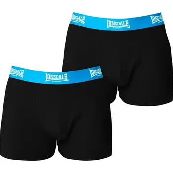 Pánské oblečení Boxerky Lonsdale Black 1021887 Large