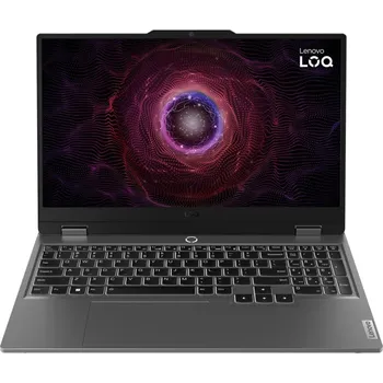 Notebook Lenovo LOQ AMD Ryzen™ 5 7235HS Laptop 39,6 cm (15.6") Full HD 16 GB DDR5-SDRAM 512 GB SSD NVIDIA GeForce RTX 3050 Wi-Fi 6 (802.11ax) Windows 11 Home Šedá