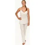 Dámské pyžamo Follia modal Olivia/Valeria, M, šampaň