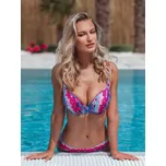 89234 - plavková podprsenka Triola, 70 H, tmavě růžová