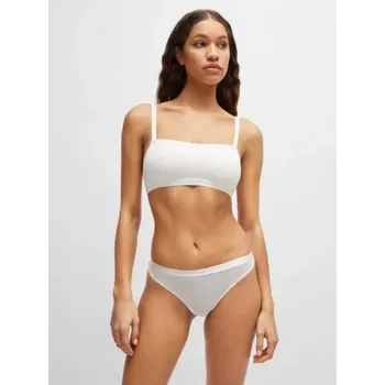 Kalhotky 50502752/119 - dámská tanga Hugo Boss, M, perla