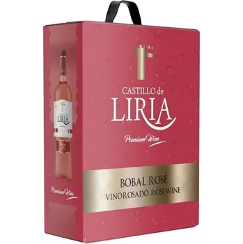 Víno Castillo de Liria Bobal rosé 3l BiB - Vicente Gandia