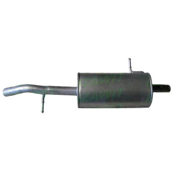 Zadní díl výfuku IZAWIT 28.133 ALU výfuk Citroen C2/C3 1.4HDi (05-09) zadní díl