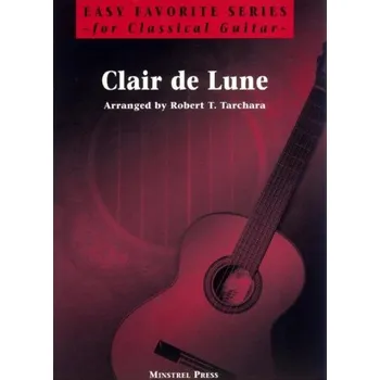 Claude Debussy: Clair De Lune (noty, tabulatury na snadnou kytaru)
