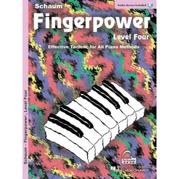 Schaum Fingerpower® - Level 4 (noty na klavír)(+audio)