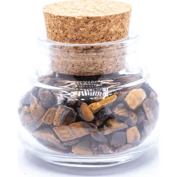 Milujeme Kameny Tygří oko - tromlované kamínky v lahvičce 466922