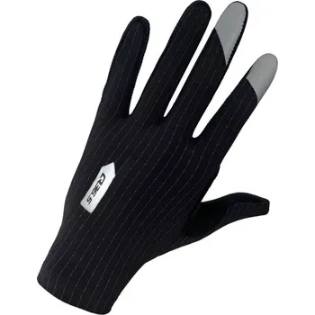 Chránič rukou Q36.5 Cyklistické rukavice Long Fingers Summer Gloves léto Černá L Unisex, Pánské