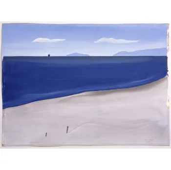 Plakát Plakát, Obraz - La Plage de Carnon, 1987, Hugo, Marie