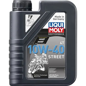 LIQUI MOLY Motorbike 4T 10W40 Street, polosyntetický motorový olej 1 l LIQUI MOLY LI 1521
