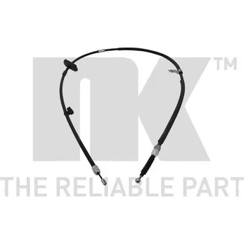 Lanko parkovací brzdy Tažné lanko, parkovací brzda NK 905022