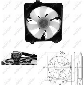 Chladič motoru Větrák, chlazení motoru NRF 47695