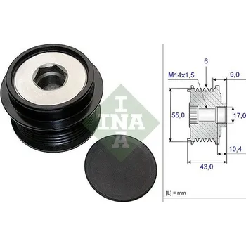 Předstihová spojka Schaeffler INA 535 0208 10