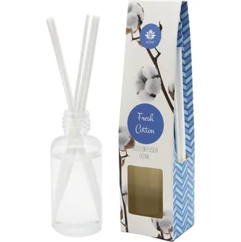 Aroma difuzér ARÔME Difuzér, 50 ml, s tyčinkami, Fresh Cotton
