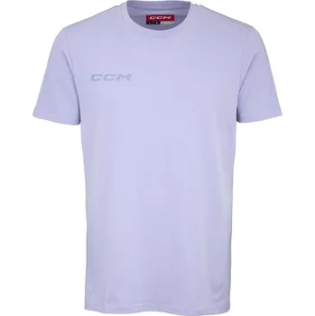Pánské tričko Triko CCM Core SS Tee SR, fialová, Senior, L CCM