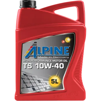 Motorový olej Alpine TS 10W-40, 5L, motorový polosyntetický olej