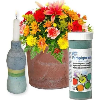 Speciální výtvarná barva Tónovací práškový pigment 100ml rezavě hnědý 55