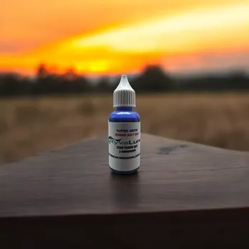 RYVALURES PLASTISOL COLOR STANDART BLUE 30ML. (BARVA DO TEKUTÉ GUMY STANDART STANDART BLUE 30ML.)