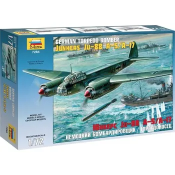 Plastikový model Junkers Ju-88 A-5-A-17 (Zvezda 1:72)