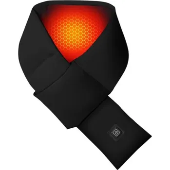 Šála Vyhřívaná šála HUGLET – Hřejivý komfort za 5 sekund, černá