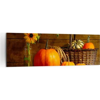 Obraz Velký obraz do obýváku 160x50 dýně moderní fotoobraz na plátně obrazy