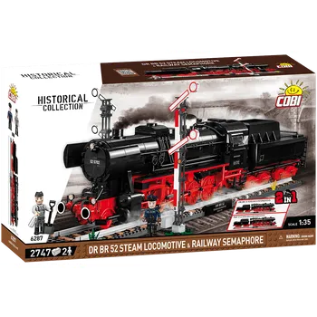 Stavebnice COBI COBI Historical Collection 6287 parní lokomotiva DRBR 52