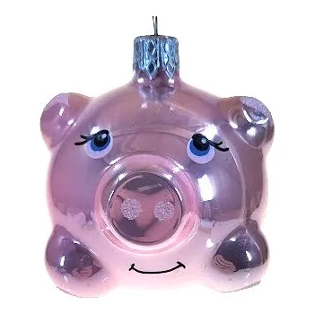 Vánoční ozdoba Vánoční ozdoba prasátko 6cm