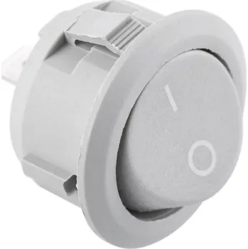 Příslušenství pro LED osvětlení Idealed ZÁPUSTNÝ VYPÍNAČ KULATÝ ON/OFF šedý