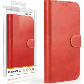 Pouzdro na mobilní telefon Pouzdro ALIGATOR UNIVERSE 20, velikost XXL (170*83), červená