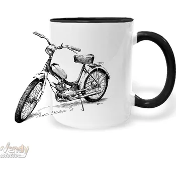 Hrnek - Jawa Stadion S11 Barva: Černá